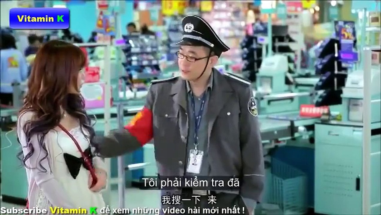 Bảo vệ siêu thị sàm sở gái xinh và cái kết biết trước. -Full HD- hài 24h.