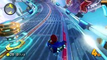 Mario Kart 8 - 200cc Mode - Mute City (Wii U)