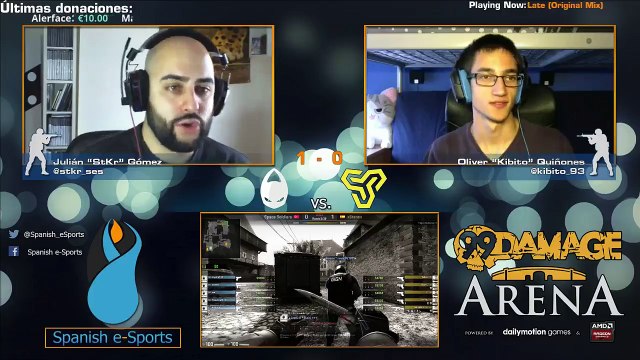 CSGO: Spanish e-Sports - 99Damage ARENA - X6tence Vs Space Soldiers (REPLAY)