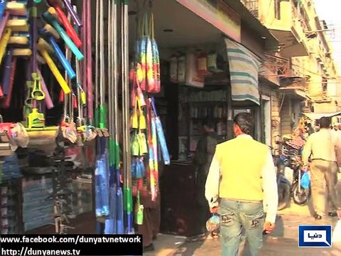 Dunya News - Karachi: Rangers take action against extortionist in old city area