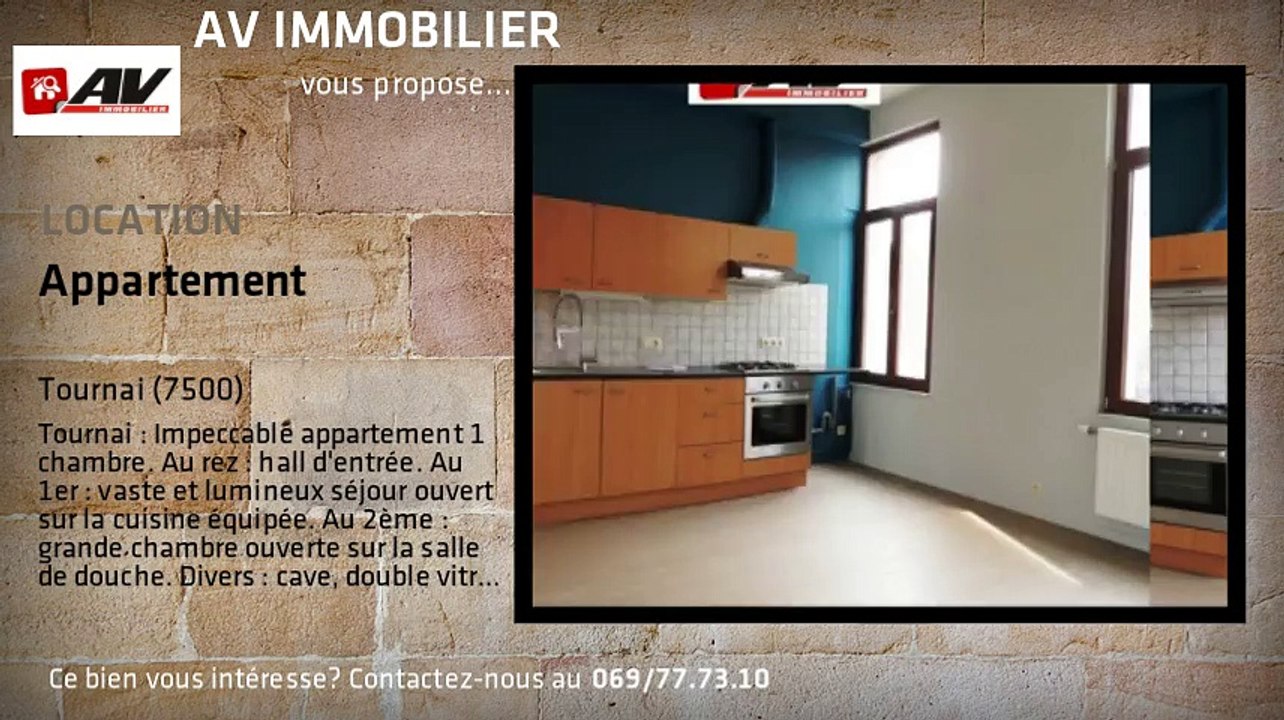 A louer - Appartement - Tournai (7500)