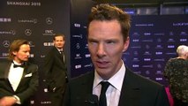 Benedict Cumberbatch Red Carpet Laureus Awards 2015