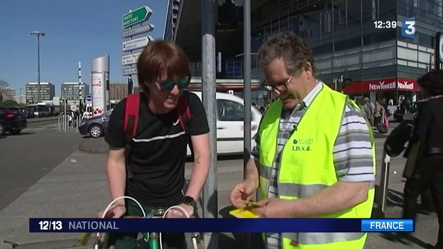 Les piétons et cyclistes lillois mis à l'amende en cas d'infraction