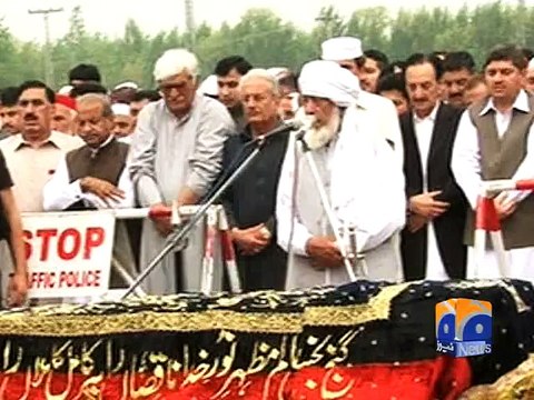 Senior ANP leader Azam Khan Hoti dies at 69-Geo Reports-15 Apr 2015