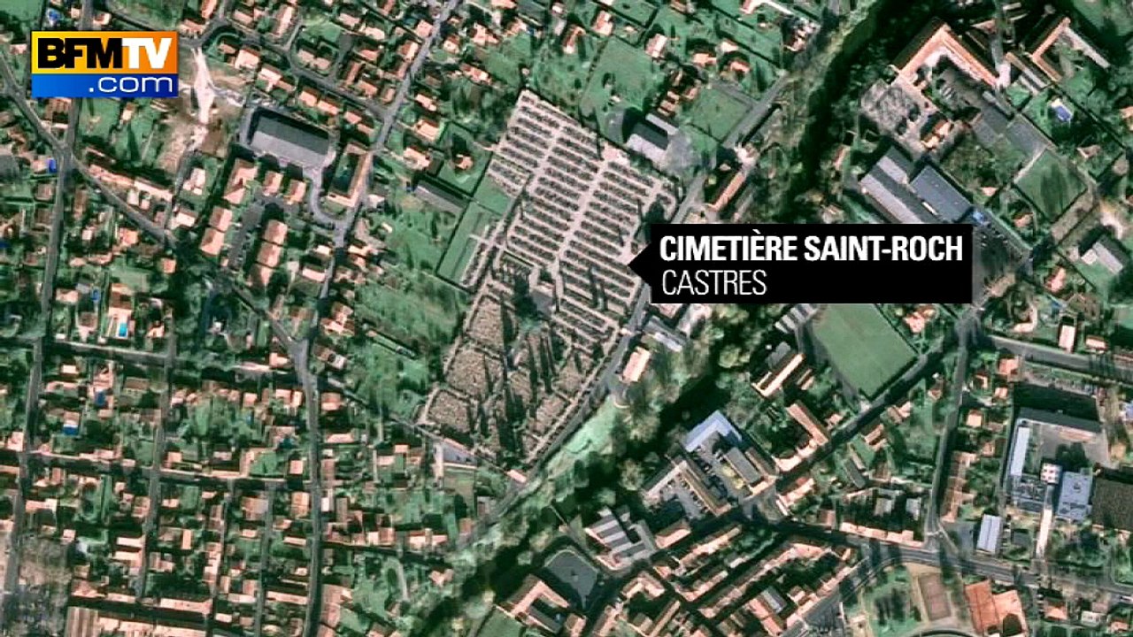 Tarn: environ 250 tombes vandalisées dans un cimetière de Castres