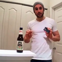 Opening a Beer With a Magnet and Quarter - Best TimePass