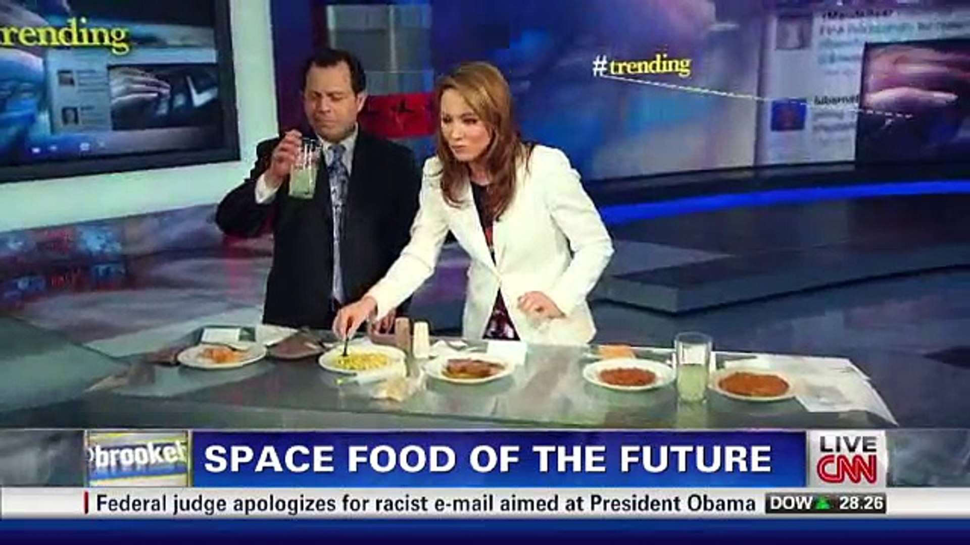 ⁣CNN: NASA tests new space food