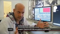 euronews hi-tech - Picasso's Guernica gets robot health check