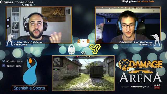 CSGO: Spanish e-Sports - 99Damage ARENA - X6tence Vs Space Soldiers (REPLAY)