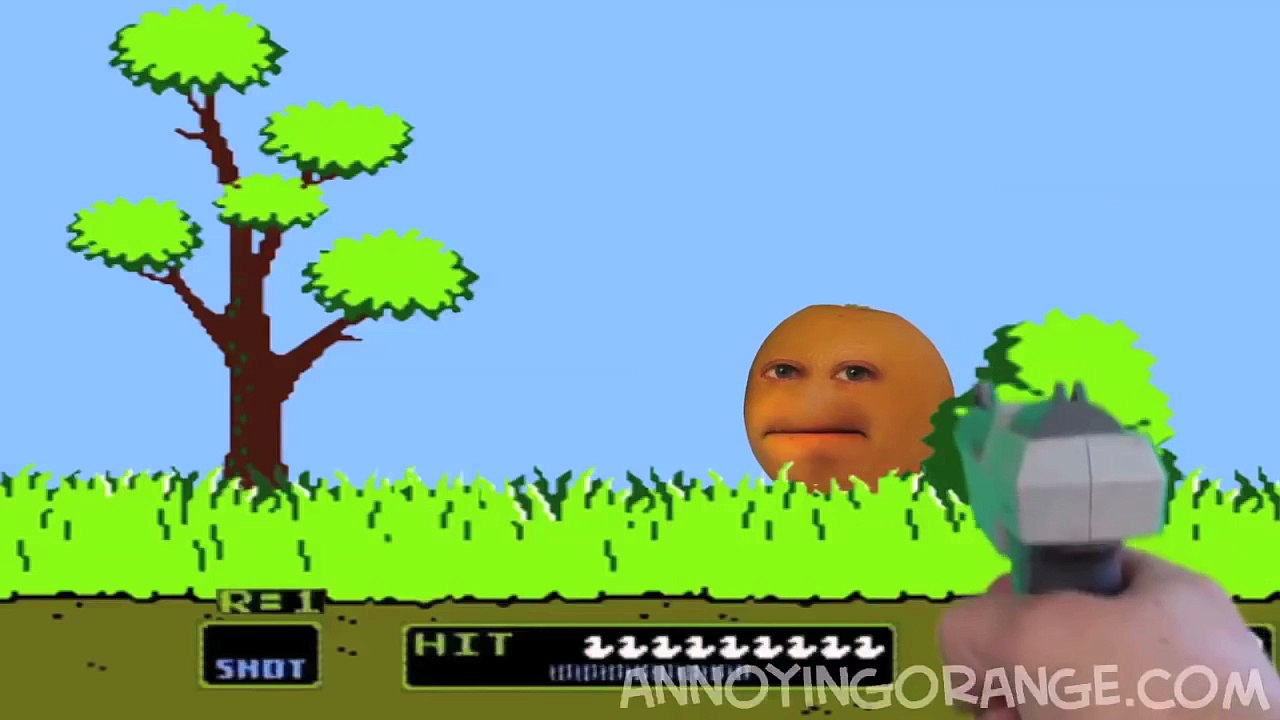 Annoying Orange - Annoying Orange vs Duck Hunt