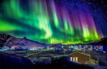 Северное сияние в Гренландии | Northern Lights (Aurora) in Greenland