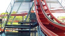 X-Flight POV *REAL* Six Flags Great America 2012 Roller Coaster Front Seat On-Ride HD