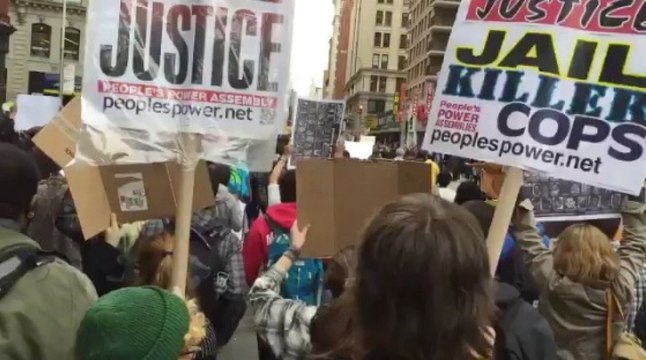 Hundreds rally in nationwide #ShutdownA14 protests