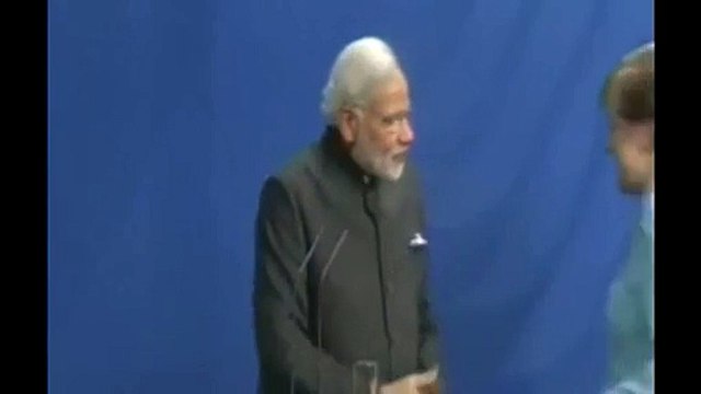 Did German Chancellor Angela Merkel just ignore Narendra Modi
