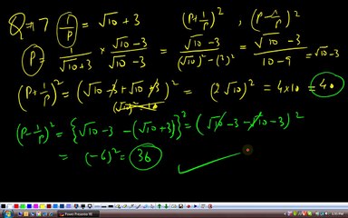 (G9 MTH ABO) Grade 9 Maths Unit 2, Exercise 2.5, Q 5-9