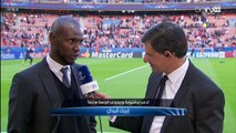 (مقابلة ابيدال مع قناة بي ان سبورت - مباراة (برشلونة - باريس