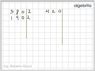 303 Mínimo común múltiplo de 380 y 420