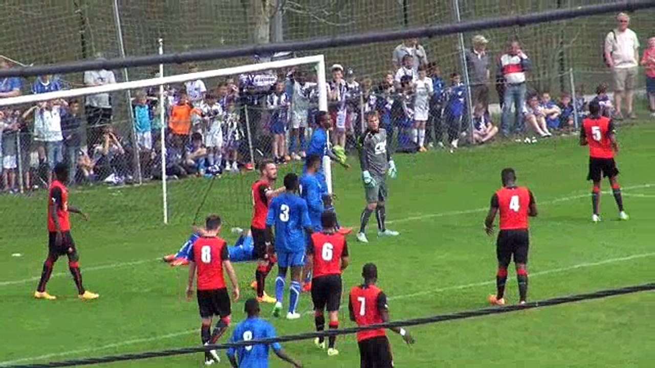 Coupe Gambardella : l'AJA sortie avec des regrets par Rennes