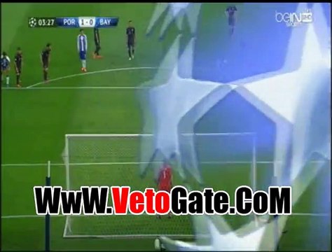 ريكاردو يتقدم بالهدف الاول بورتو فى بايرن ميونخ