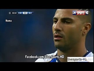 على المباشر هدف بورتو ضد البيارن