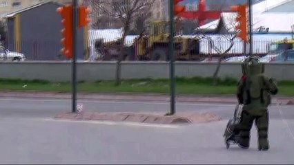 Şüpheli çöp kovası paniğe neden oldu