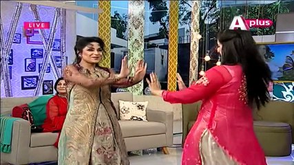 Extremely Vulgar Dance Of Meera And Noor In Morning Show