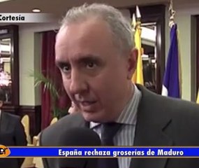Esto respondió el gobierno de España a las “groserías" de Maduro