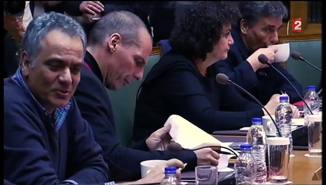 Difficultés Grèce - Troïka Journal_France 2_2015_02_23