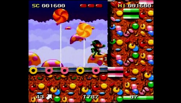 LET'S PLAY ZOOL FOR SUPER NINTENDO SNES GAMEPLAY
