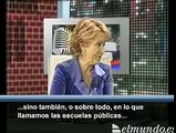 Aguirre habla en inglés sobre la enseñanza bilingüe
