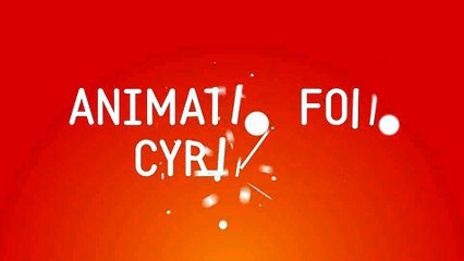 After Effects Project Files - Animated Font Cyrillic - VideoHive 8800868