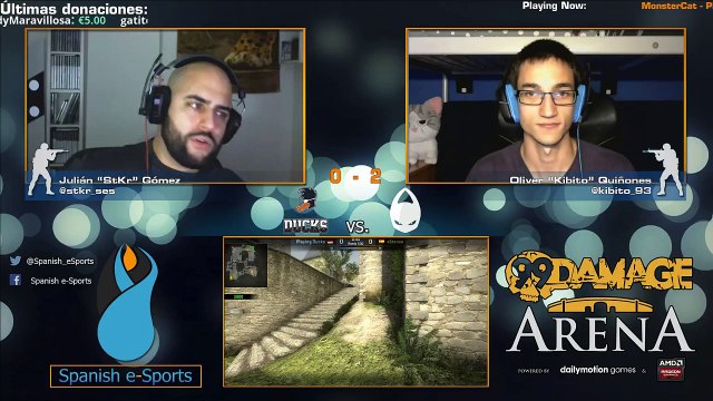 CSGO: Spanish e-Sports - 99Damage ARENA - Playing Ducks Vs X6tence 2/3 (REPLAY)