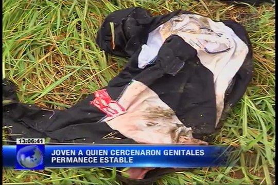 Salud estable de joven a quien le cortaron sus genitales