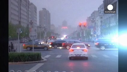 Sandstorm blankets Beijing and northern China regions