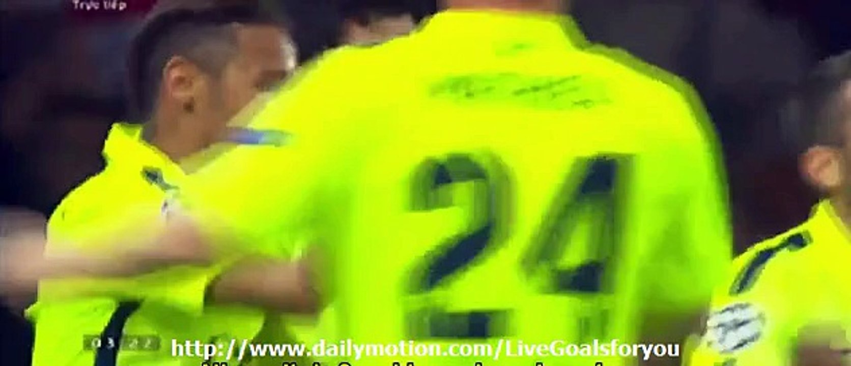 Luis Suarez Goal PSG 0 - 3 Barcelona Champions League 15-4-2015