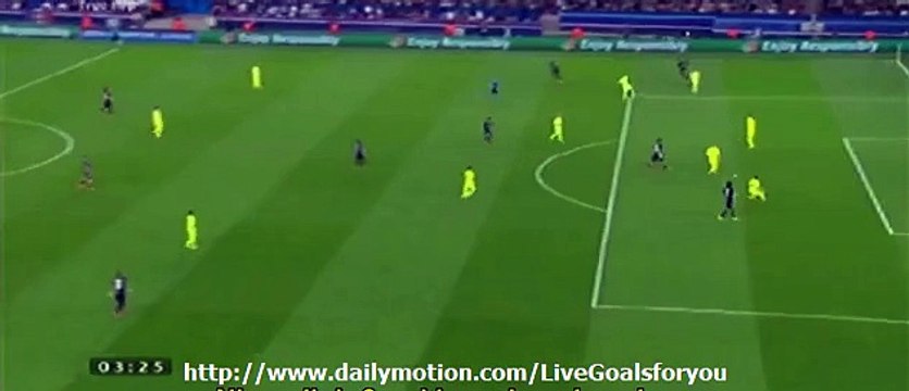 Gregory van der Wiel Goal PSG 1 - 3 Barcelona Champions League 15-4-2015