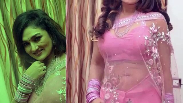 Mallu Masala Aunty Ramya Sri Latest Sizzling Saree Photo Shoot Gallery