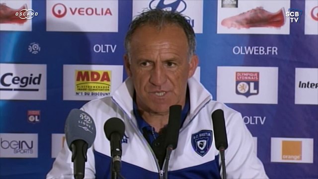 Lyon 2-0 Bastia : Conf. d'après-match de G. Printant