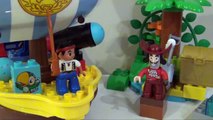 JAKE AND THE NEVER LAND PIRATES Disney Junior LEGO Duplo 10514 Jakes Pirate Ship Bucky Toy Playset