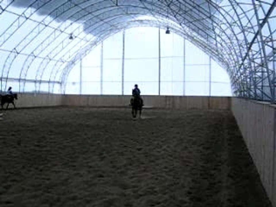 Theya et Cimio - Obst. Vertical au Galop