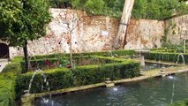 Fountains, Alhambra, Granada, Andalusia, Spain, Europe