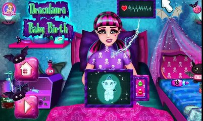 Pregnant Draculaura baby birth game - Take care of thepregnant Draculaura to deliver baby