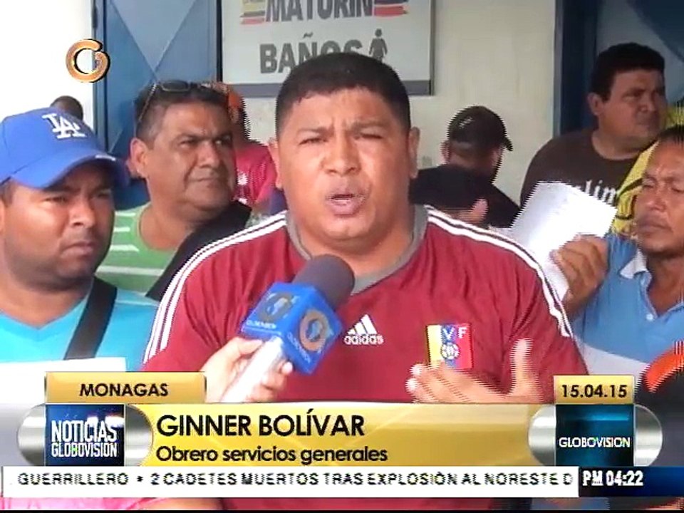 “De brazos caídos” se declaran obreros de la Alcaldía de Maturín