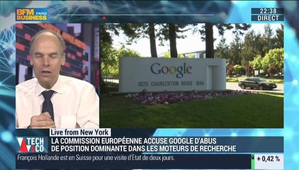 Live from New York: La Commission européenne accuse Google d'abus de position dominante - 15/04