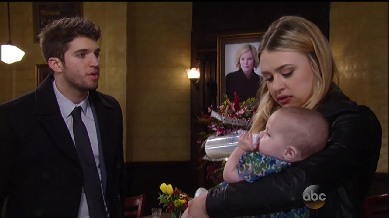 Bryan Craig as Morgan Corinthos on General Hospital - March 9, 2015