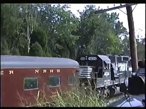 Norfolk and Western 611 Cincinnati to Portsmouth 1994