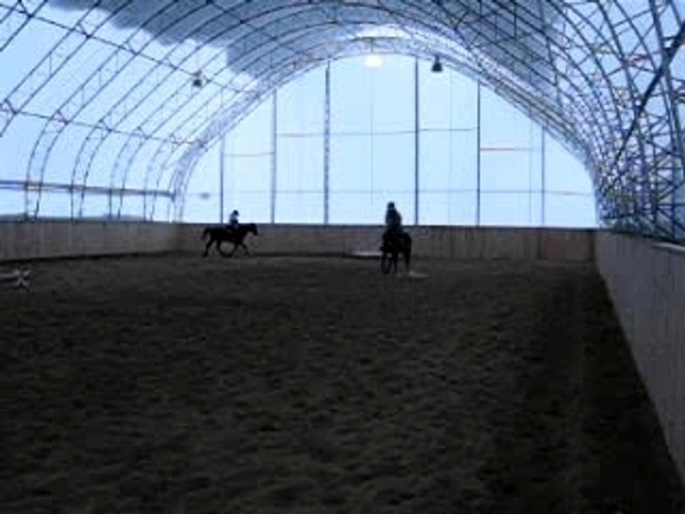 Theya et Cimio - Obs Vertical au Galop 2