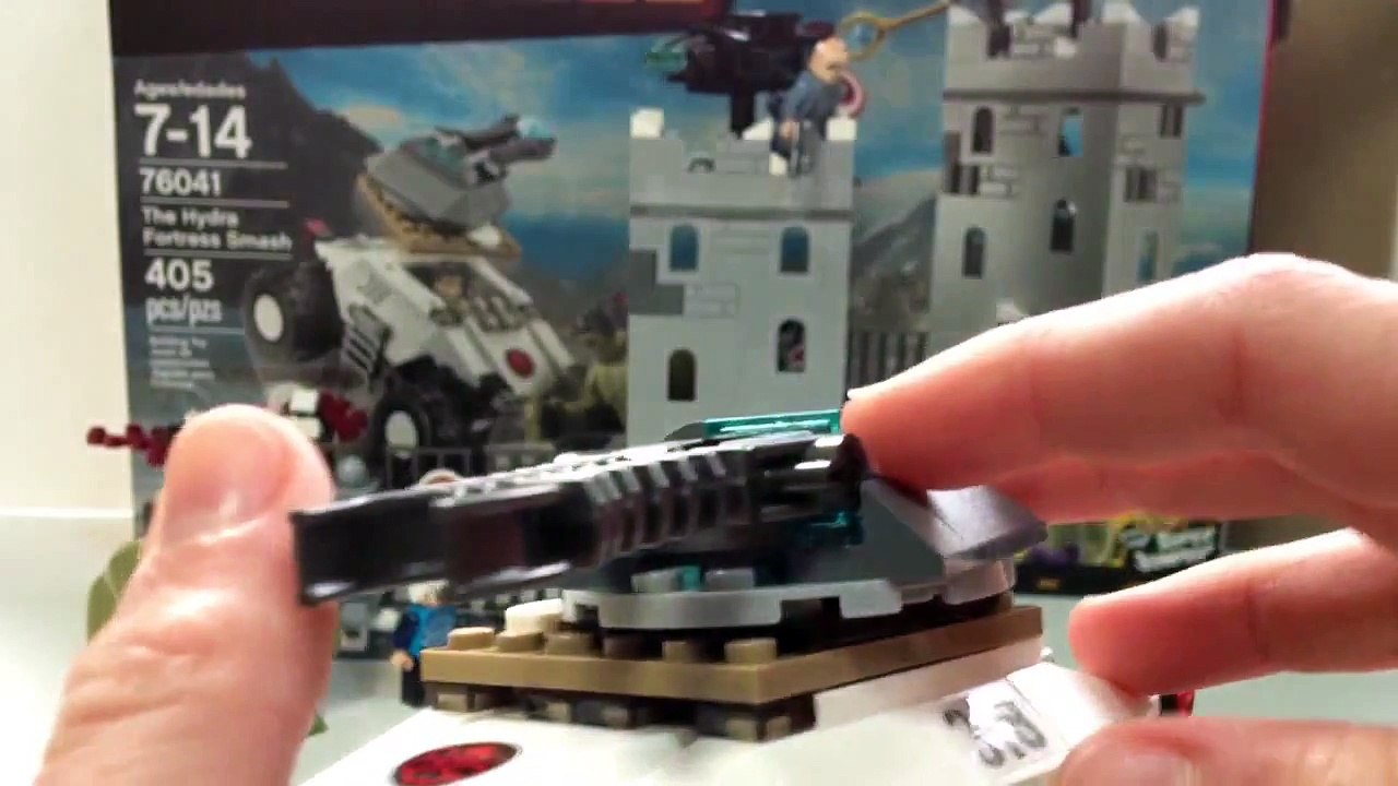 Lego Marvel Super Heroes Age of Ultron: The Hydra Fortress Smash Set Review (2015)