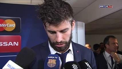 Piqué: "Tenemos que enfrontar un calendario exigente"