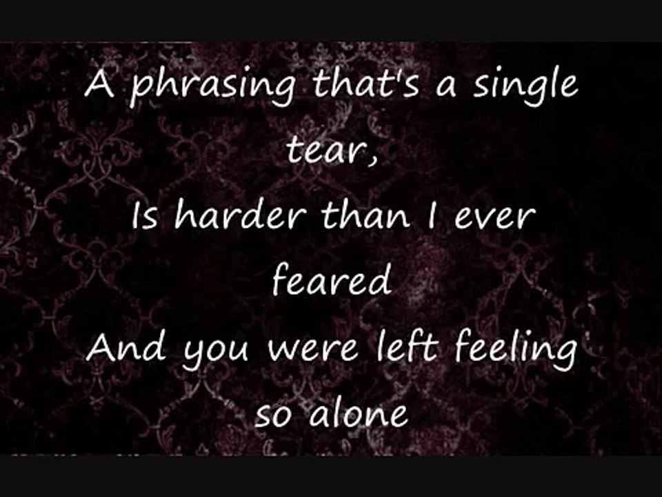 Secondhand Serenade-Why (lyrics)
